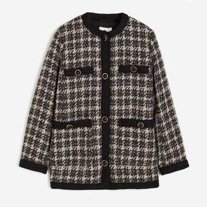 HM textured weave jacket